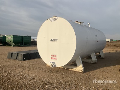 2013 NorTech Welding & Fabrication Inc 22000 L Skid Mounted Steel Storage Tanque