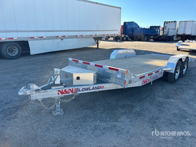 2026 N & N Trailers 11350 lb 20 ft T/A Equipment Trailer (Unused)