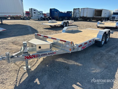 2026 N & N Trailers 20 ft T/A Equipment Trailer (Unused)