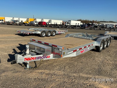 2026 N & N Trailers 24 ft Tri/A Equipment Trailer (Unused)