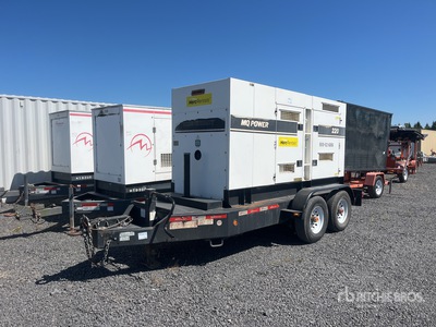 2012 Multiquip DCA-220SSCU 220 kVA Mobile 発電機セット (250-749 kw/310-950 kva)