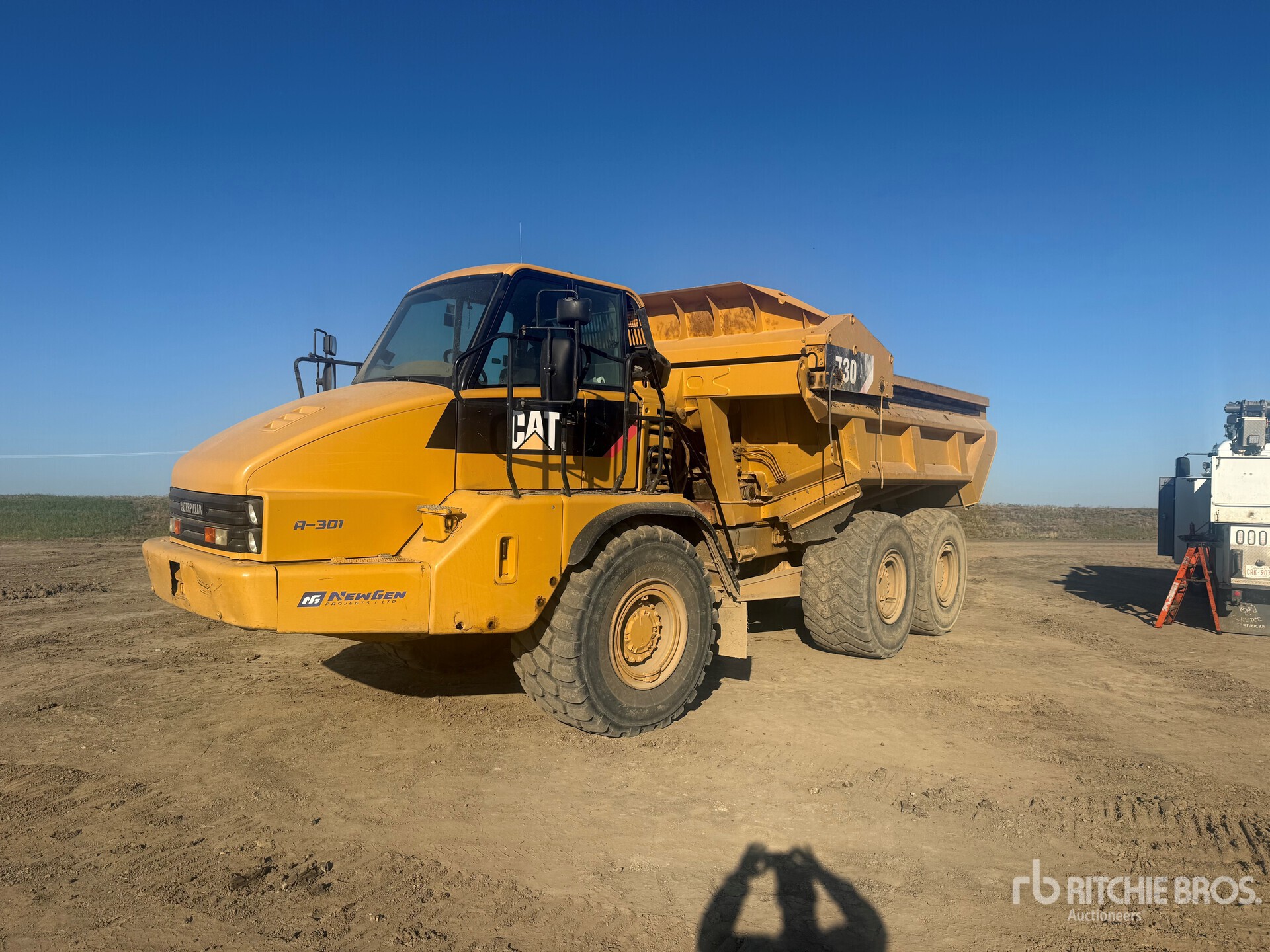 2006 Cat 730EJ 6x6 Ejector を見 Articulated Dump Truck