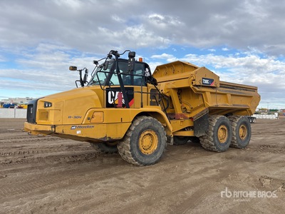 2015 Cat 730CEJ Ejector Articulated Dump Truck