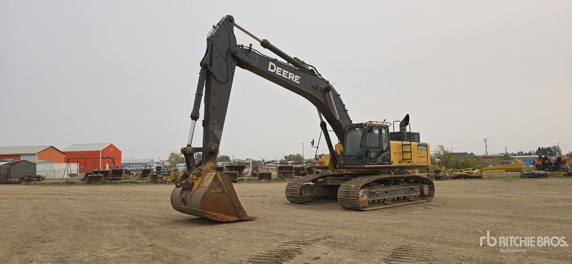2013 John Deere 470GLC VG Excavatrice sur chenilles