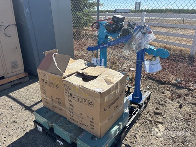 Quantity of (16) Welding Helmets, (4) Pneumatic Chip Hammers, and (2) Construction Hoists