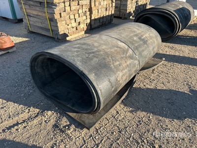 22 Ft of 84 In x 1.25 In Steel Braided Rubber Matting