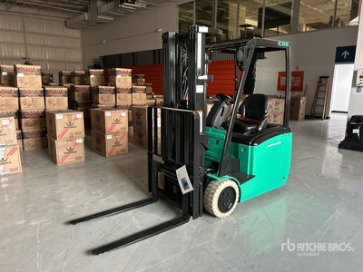 2018 Mitsubishi FP16PNT 2750 lb Electric Forklift