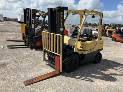 2006 Hyster H50FT 4700 lb Pneumatic Tire Forklift