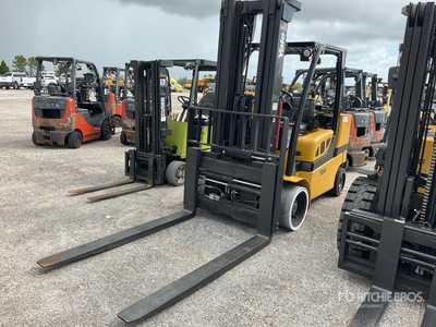 2008 Yale GLC120SVXNGSE100 10200 lb Cushion Tire Forklift