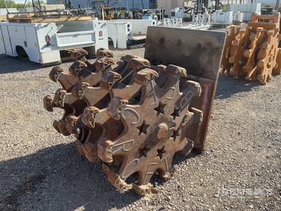 36 in Excavator Compaction Wheel