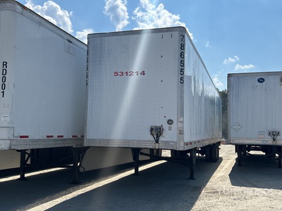 2012 Utility VS2DX 53 ft x 102 in T/A Van Trailer