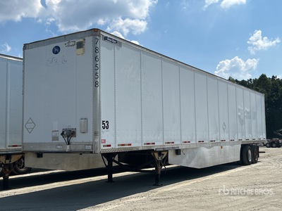 2012 Great Dane CPL-3314-21053 53 ft x 102 in T/A Van Trailer