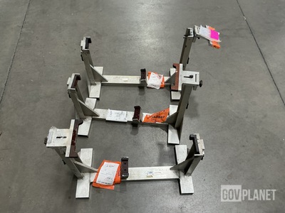 (3) Hamilton Sundstrand HS9612 Pump Housing Stands