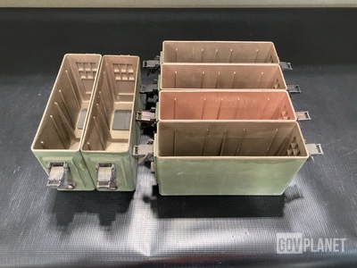 (6) Harris 10530-1300-02 Battery Boxes