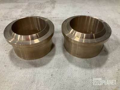 (10) Brass Flanged Bushings