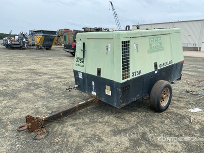 Sullair 375 cfm Mobile Luftkompressor