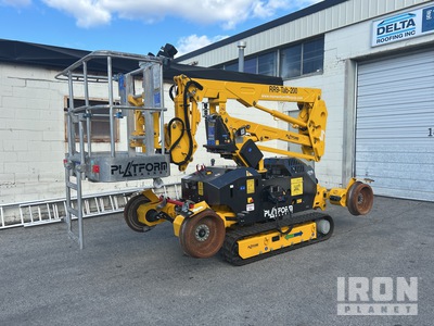 2022 RR9-200 Crawler Diesel hi-rail setup Articulating Boom Lift