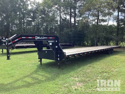 2024 Delco 40 ft T/A Gooseneck Rimorchio a cassone fisso
