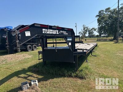 2023 Davidson 35 ft T/A Gooseneck Flatbed Trailer