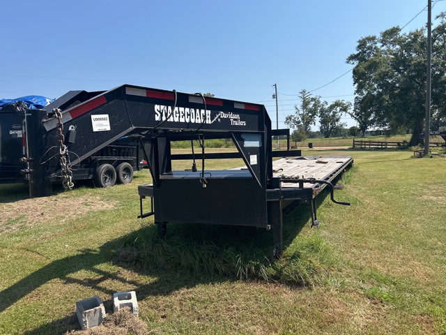 2023 Davidson 40 ft T/A Gooseneck Equipment Trailer