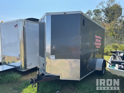 2023 Cargo United 14 ft S/A Remorque fermée