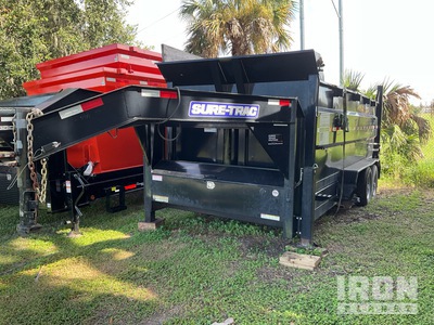 2022 Sure-Trac 16 ft Tri/A Dump Utility Trailer (Inoperable)
