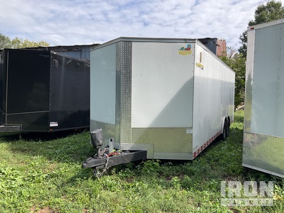 2023 Covered Wagon CW8.5X24TA5 24 ft T/A مقطورة ذو كبينة مغلقة