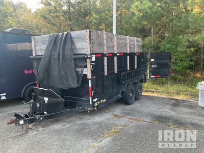 2022 Chubbs 14 ft T/A hyd. dump trailer dump trailer Rimorchio ribaltabile posteriore