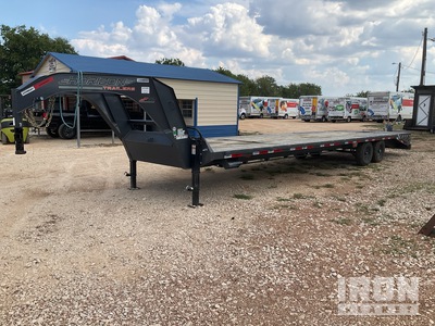 2024 Horizon 9507 lb 33 ft T/A Gooseneck Flatbed Trailer