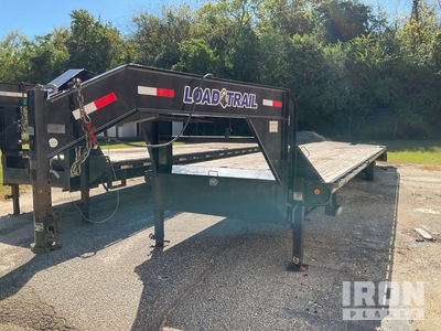 2023 Load Trail 3650 lb 40 ft T/A Gooseneck Remolque caja abierta (Inoperable)