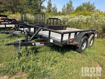 2021 C 10 ft T/A Flatbed Trailer