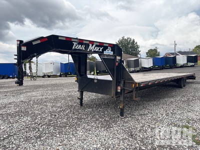 2024 Trailmax 14000 lb 40 ft T/A Flatbed Trailer