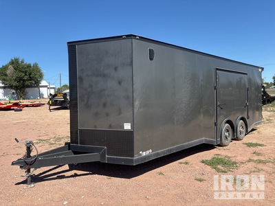 2024 Covered Wagon 24 ft T/A مقطورة ذو كبينة مغلقة