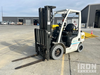 2018 (unverified) Nissan Mp1f2a25dv 4050 lb Cushion Tire Forklift