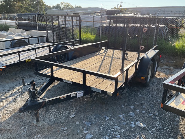 2023 Currahee LD612 12 ft T/A Equipment Trailer