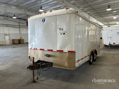 2009 Interstate 16 ft T/A Enclosed Trailer
