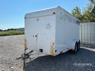 2006 Justin C Trailers 16 ft T/A Enclosed Trailer