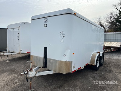 2007 CM Trailers 16 ft T/A Enclosed Trailer