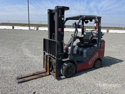 2011 Toyota 8FGCU30 5450 lb Cushion Tire Forklift