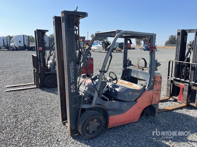 2011 Toyota 8FGCU30 Cushion Tire Forklift (Inoperable)