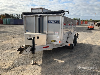 2023 Thor 10 ft T/A Aluminum Remorque à Benne Utilitaire