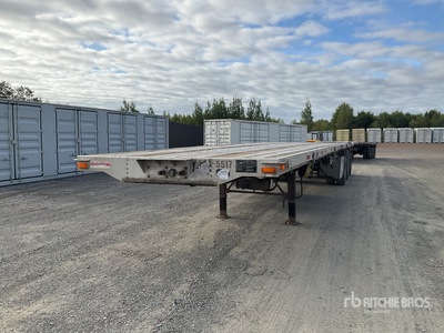 2013 Transcraft 48 ft Tri/A Remolque caja abierta