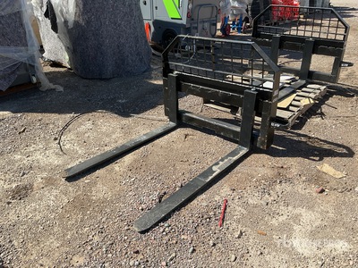 JBX 4000 48 in Skid Steer Forks (Unused)