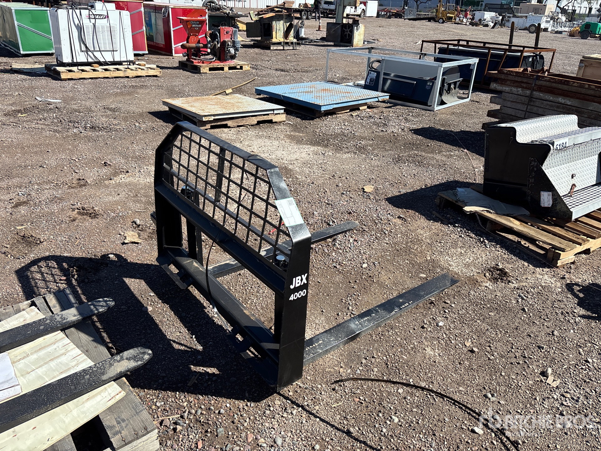 JBX 4000 48 in Skid Steer Forks (Unused)