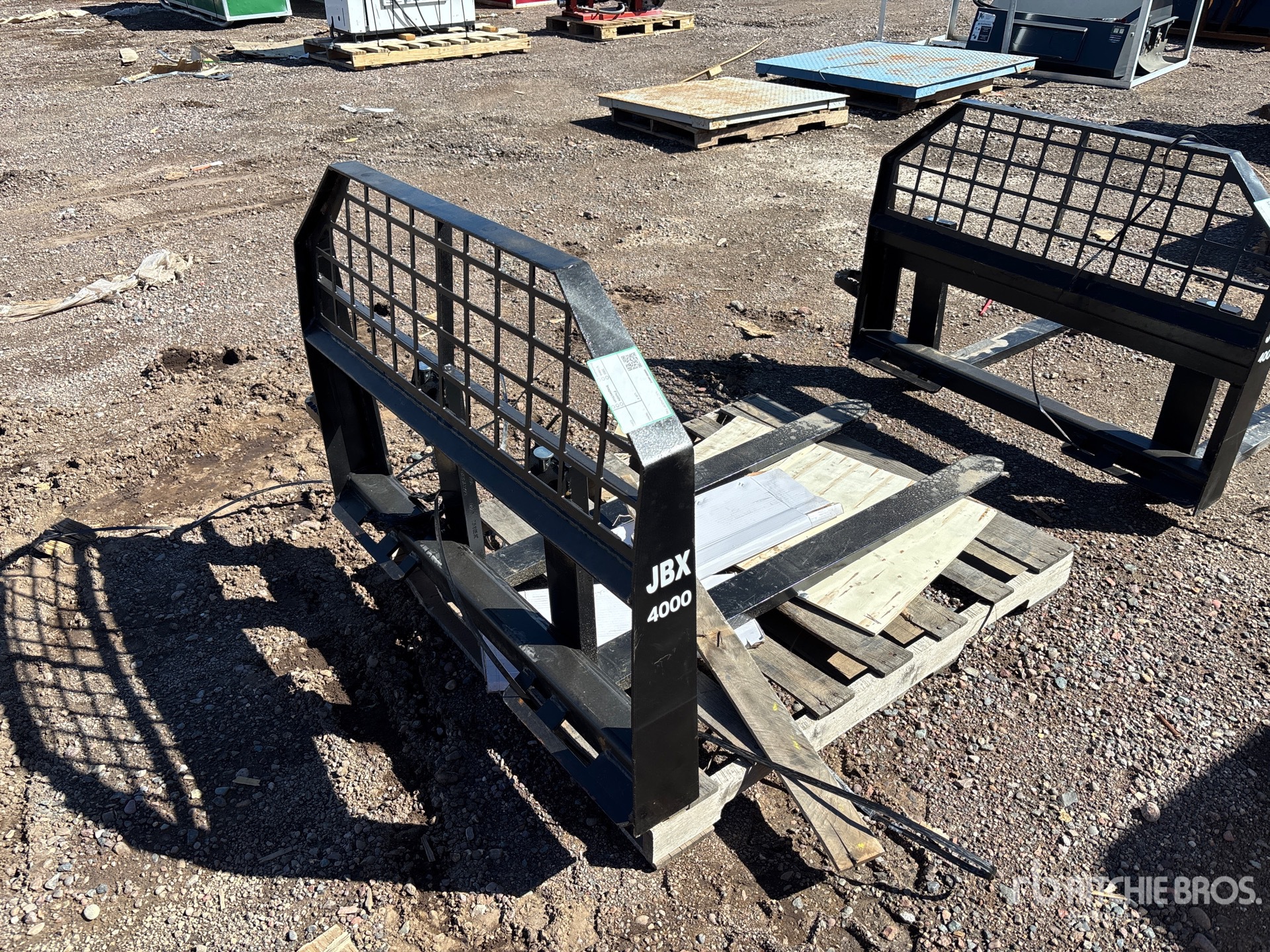 JBX 4000 48 in Skid Steer Forks (Unused)