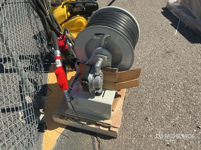 Metered 50 Ft Diesel Fuel Reel (Unused)