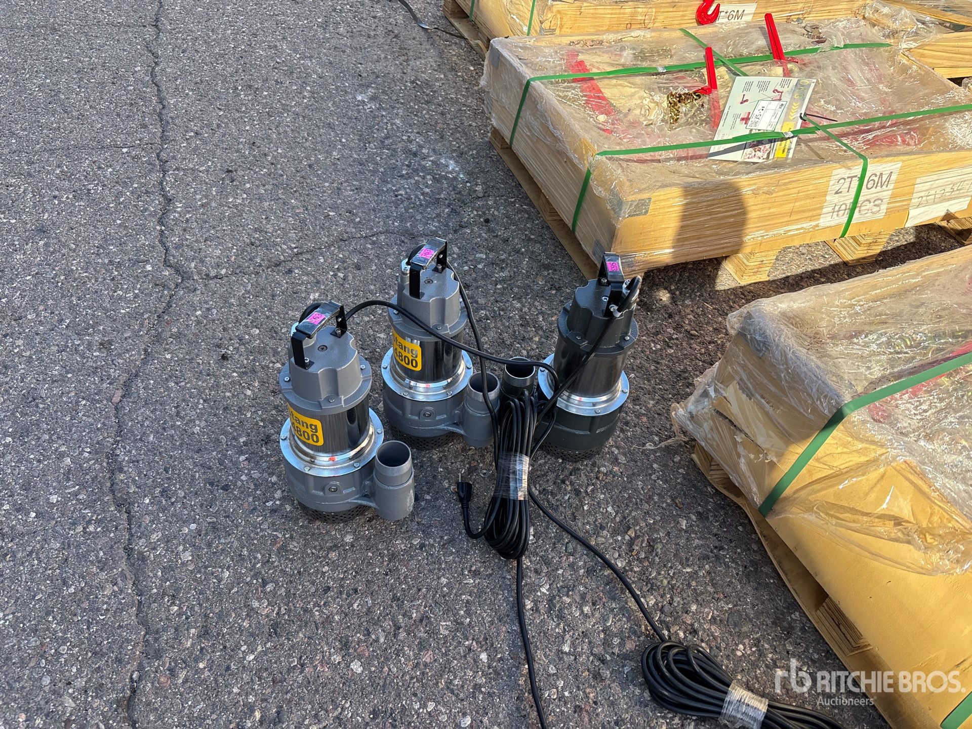 Quantity of (3) Mustang MP4800 2 in Electric Submersible Water Pump (Unused)