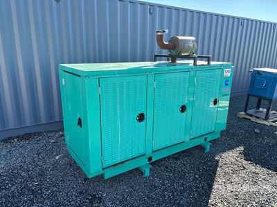1991 Onan 100DGDB 100 kW Skid-Mounted Zestaw prądotwórczy