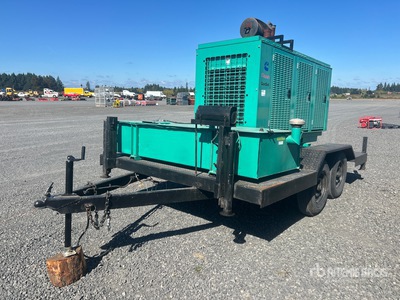 2018 Onan 100DGDB 125 kVA Mobile Generator Set