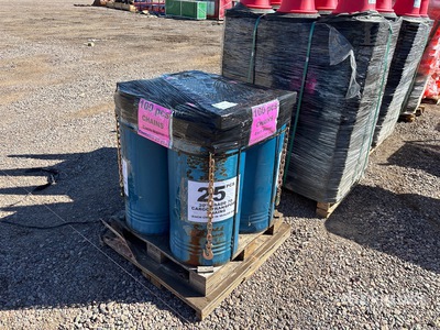 Quantity of (100) 20 ft 70 Grade Cargo Transport Chains (Unused)